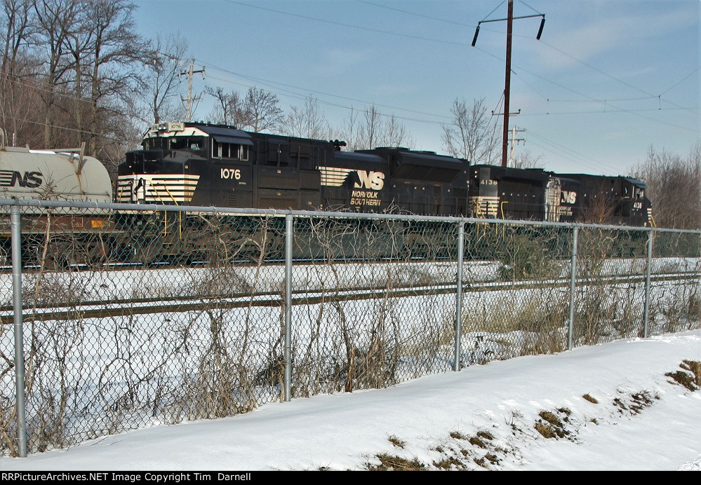 NS 1076 on 24Z stopped at CP-JOHN